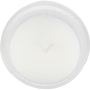 Paquete de 24 Velones Litúrgicos Blancos de Parafina - 21.5CM x 6 cm,