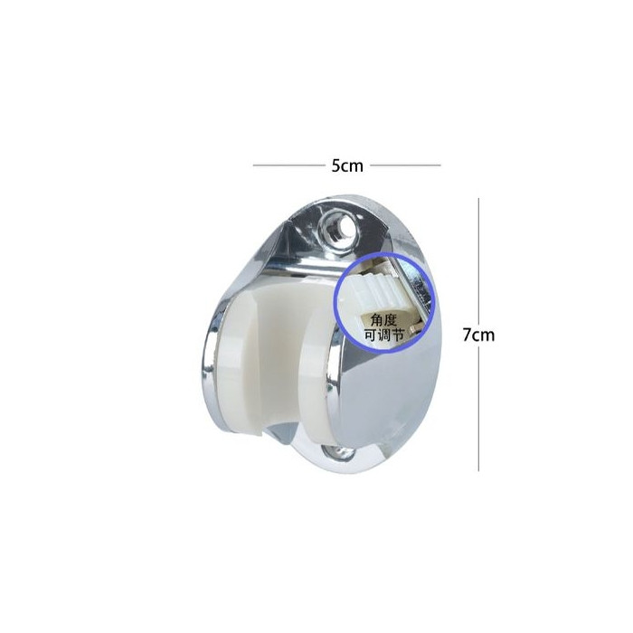 Soporte Ducha de Plastico Completo, Soporte Ducha Pared con tornillo