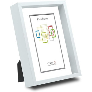 Marcos con Profundidad 10x15cm MOD-3508 (Blanco)