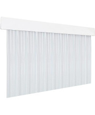 Cortina Plana para Puerta Exterior o Interior, Material PVC – Libre de Insectos 16 Color