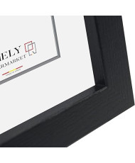 Marco de Fotos 40x50 cm (Negro) MOD-272 Estilo galería | Marco de Madera para Decoración de Casa