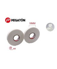 Cinta de espuma de doble cara de 18 mm, cinta de esponja impermeable de 4 m