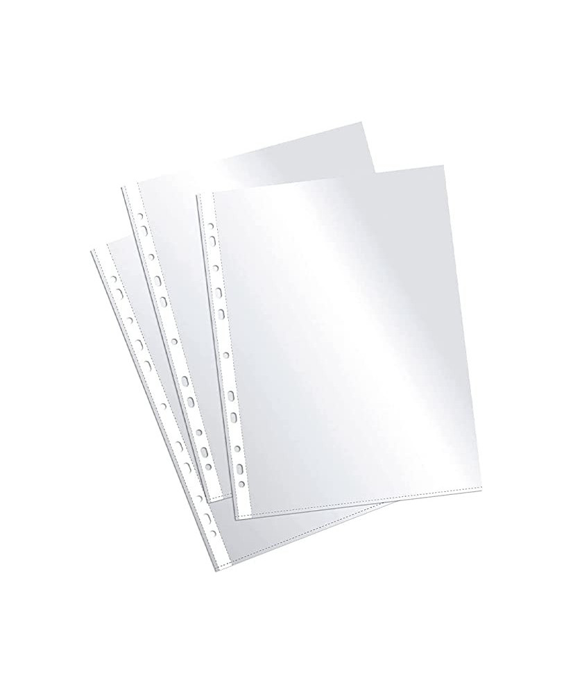 Fundas transparente con acabado en cristal de 80 micras.( Pack 10 uds)