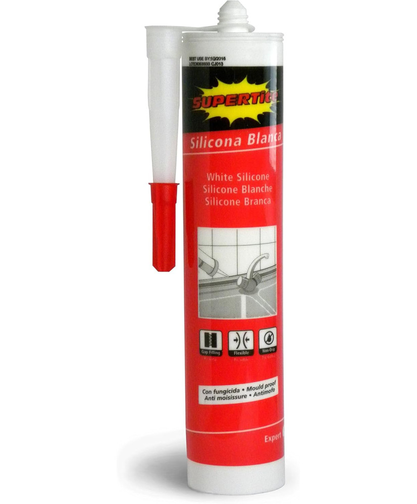 Supertite  - Silicona Blanco 260ML