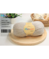Melissa Hilo 100% Acrilico Ovillo de Lana Mediana 200m 100g para DIY Tejer y Ganchillo, Certificado OEKO-TEX Standard 100