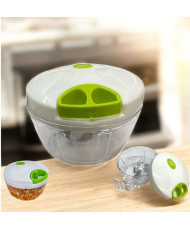 Mini Picadora Batidora Manual de Alimentos con Cuerda