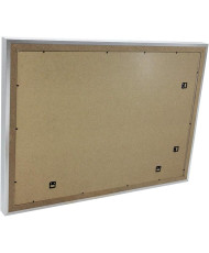 Marco de fotos 60x90cm (Plateado) MOD-272 Estilo galería | Marco de madera para Decoración de Casa