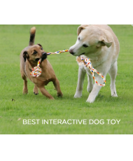 Cuerda de Juguete para Perros 100% algodón,45CM