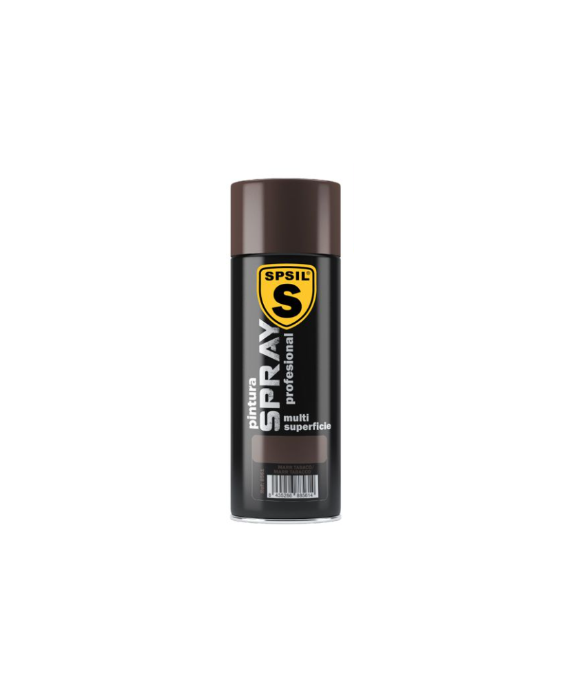 SPSIL Pintura Spray 400ml,Color Marrón Tabaco Brillo 8561