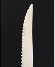 Cuchillos Sierra Chuletero. Mango de Madera. Microdentado