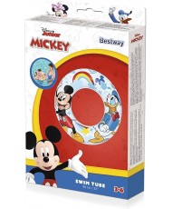 BESTWAY Flotador Hinchable Infantil Disney Junior Mickey & Friends 56 cm Multicolor