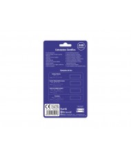 Calcolatrice Scientifica Bismark 82ms 12 Cifre 240 Funzioni