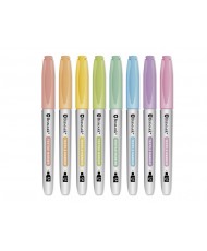 Rotulador permanente textil 8u. colores pastel  Punta 2.6mm