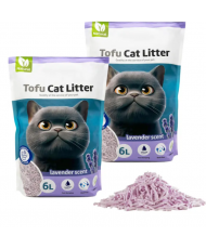Arena Aglomerante para Gatos Arena de Tofu para Gatos 6L