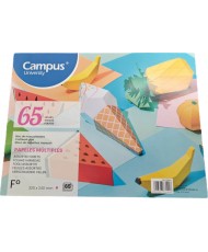 Bloc Papel Múltiple Campus College Folio 60 Hojas Colores Surtidos