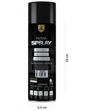 Pintura Spray 600ml -(Color GRIS OSCURO ) Adecuado Metal Madera y Plástico - (Paquete de 1)