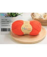 Melissa Hilo 100% Acrilico Ovillo de Lana Mediana 200m 100g para DIY Tejer y Ganchillo, Certificado OEKO-TEX Standard 100