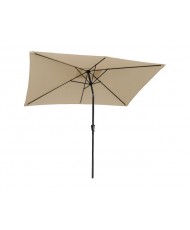 Sombrilla rectangular recta hapuna 2x3m beige
