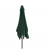Sombrilla rectangular verde 200x300 cm