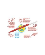 Rotulador carioca joy estuche de 12 unidades colores surtidos + 2 gratis