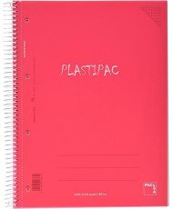 Bloc A4 cuadro 5mm. 100 hojas microperforado Plastipac