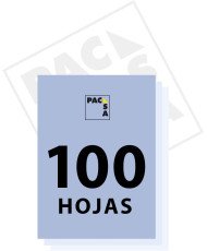 Bloc A4 cuadro 5mm. 100 hojas microperforado Plastipac