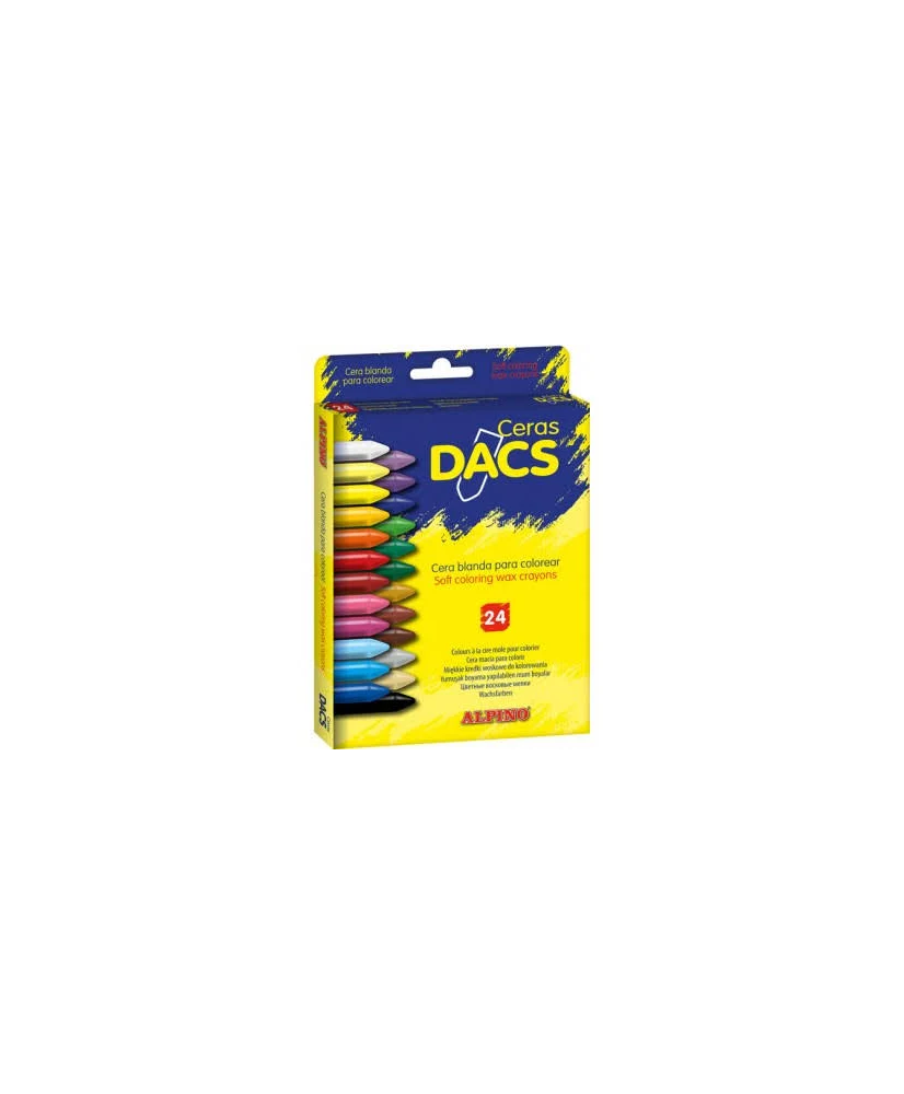 Ceras Dacs blandas 24 colores