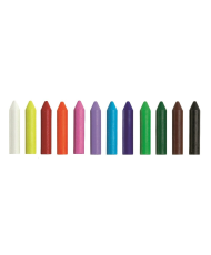 Estuche 12 ceras de colores Dacs