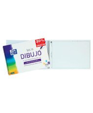 Bloc de dibujo A4 plus con recuadro 20 hojas 130gr. Oxford