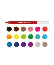 Rotulador Carioca Joy Caja De 18 Colores