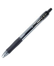 Pilot G-2 - Bolígrafo de punta redonda, negro, 1 unidad