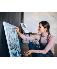 CHELY INTERMARKET MOD563 Lienzos Para Pintar 30x40 CM Pack 2 Unidades Bastidor Madera 24 MM
