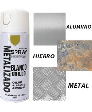 Pintura Spray Especial Oro 18K Multicolor Profesional 400ml Adecuado Metal Madera y Plástico Pack de 1 unidad
