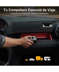 WOOX Baliza V16 Homologada DGT con Geolocalización, Luz de Emergencia Coche Homologado