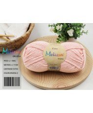 Melissa Hilo 100% Acrilico Ovillo de Lana Gruesa 115m 100g para DIY Tejer y Ganchillo, Certificado OEKO-TEX Standard 100G