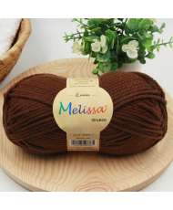 Melissa Hilo 100% Acrilico Ovillo de Lana Gruesa 115m 100g para DIY Tejer y Ganchillo, Certificado OEKO-TEX Standard 100G