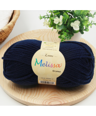 Melissa Hilo 100% Acrilico Ovillo de Lana Gruesa 115m 100g para DIY Tejer y Ganchillo, Certificado OEKO-TEX Standard 100G