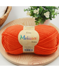 Melissa Hilo 100% Acrilico Ovillo de Lana Gruesa 115m 100g para DIY Tejer y Ganchillo, Certificado OEKO-TEX Standard 100G