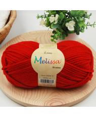 Melissa Hilo 100% Acrilico Ovillo de Lana Gruesa 115m 100g para DIY Tejer y Ganchillo, Certificado OEKO-TEX Standard 100G