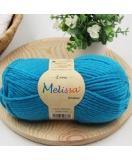 Melissa Hilo 100% Acrilico Ovillo de Lana Gruesa 115m 100g para DIY Tejer y Ganchillo, Certificado OEKO-TEX Standard 100G