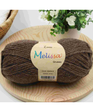Melissa Hilo 100% Acrilico Ovillo de Lana Gruesa 115m 100g para DIY Tejer y Ganchillo, Certificado OEKO-TEX Standard 100G