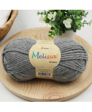 Melissa Hilo 100% Acrilico Ovillo de Lana Gruesa 115m 100g para DIY Tejer y Ganchillo, Certificado OEKO-TEX Standard 100G