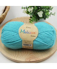 Melissa Hilo 100% Acrilico Ovillo de Lana Gruesa 115m 100g para DIY Tejer y Ganchillo, Certificado OEKO-TEX Standard 100G