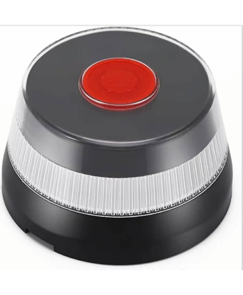 Baliza V16 Homologada DGT con Geolocalización, Luz de Emergencia Coche Homologado ( PACK 1 Uds)