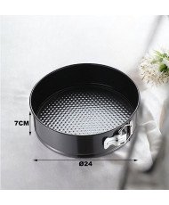 Molde para horno redondo Clip-Clap desmontable 24 cm Negro