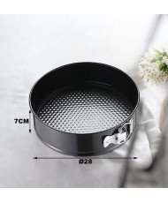 Molde para horno redondo Clip-Clap desmontable 28 cm Negro