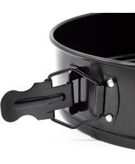 Molde para horno redondo Clip-Clap desmontable 28 cm Negro