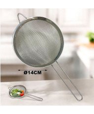 Colador (14 cm, Acero Inoxidable)