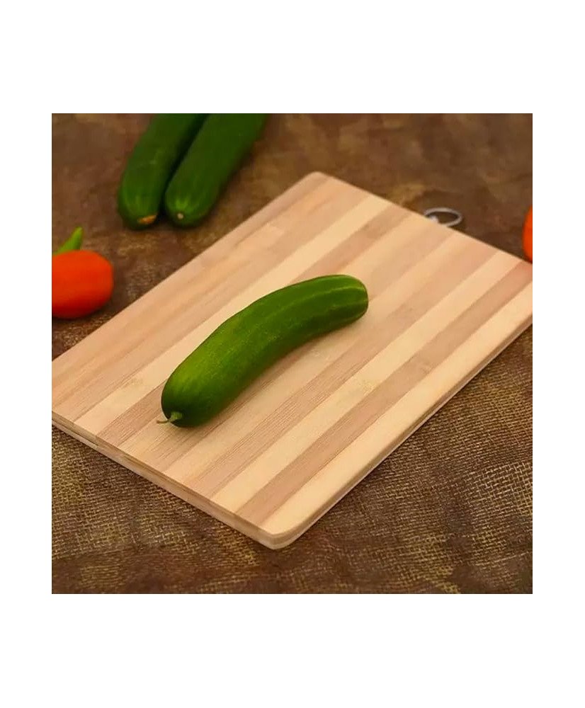Tabla de cortar de bambú, 30x 40 x 1.8 cm