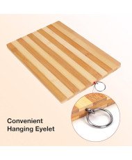 Tabla de cortar de bambú, 30x 40 x 1.8 cm